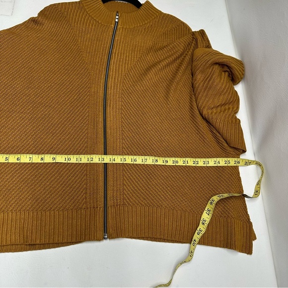 Like New Lululemon Softer knit Sweater Wrap, Gold, Size M/L - Picture 9 of 14